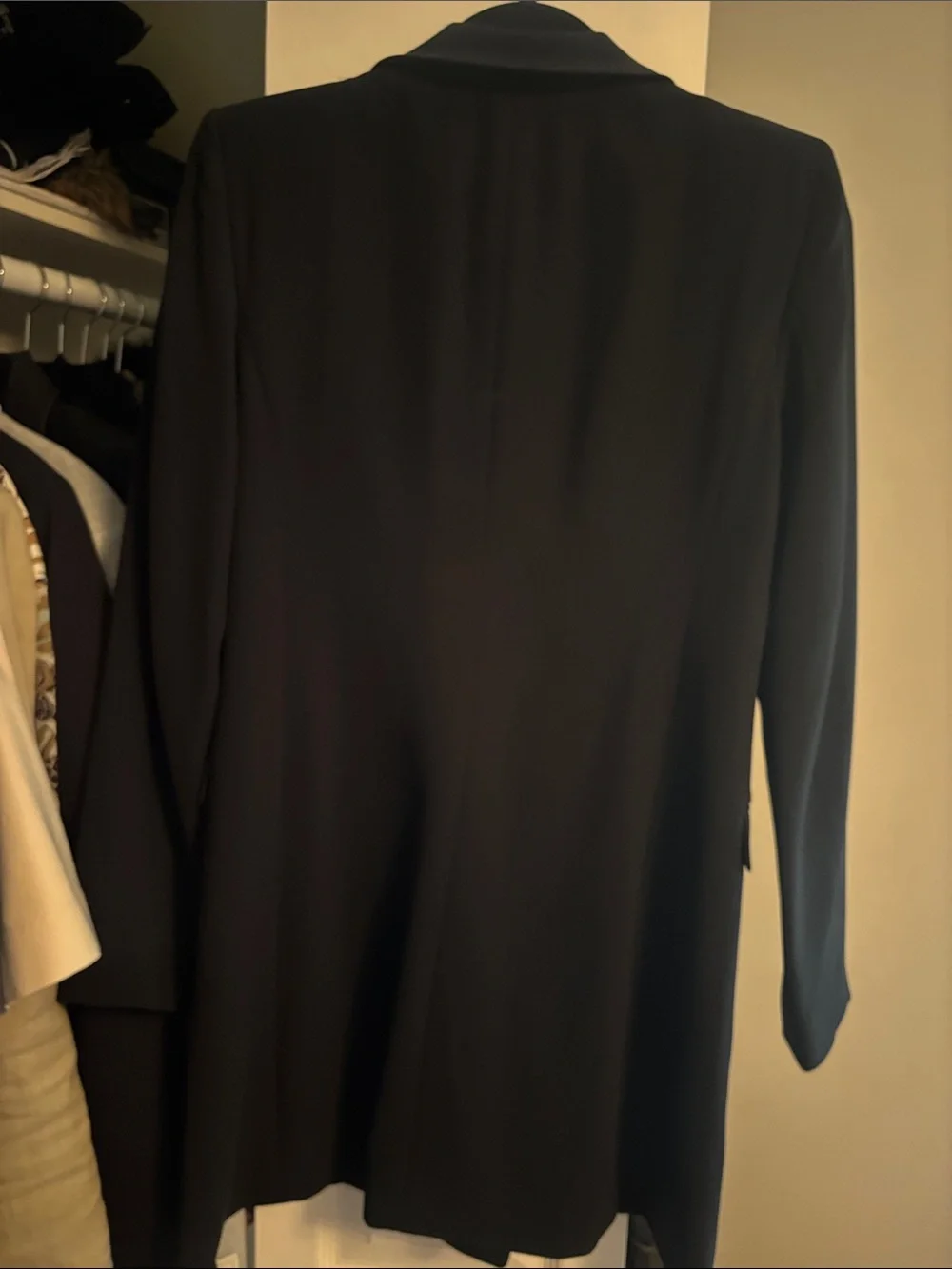 Babaton Black Double-Breasted Blazer Jacket - Picture 3 of 5